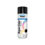 Tinta Spray Super Color Uso Geral Preto Brilhante 350ml - Tekbond