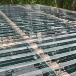 Telha de Policarbonato Ondulada Cristal Ajover Onda Alta