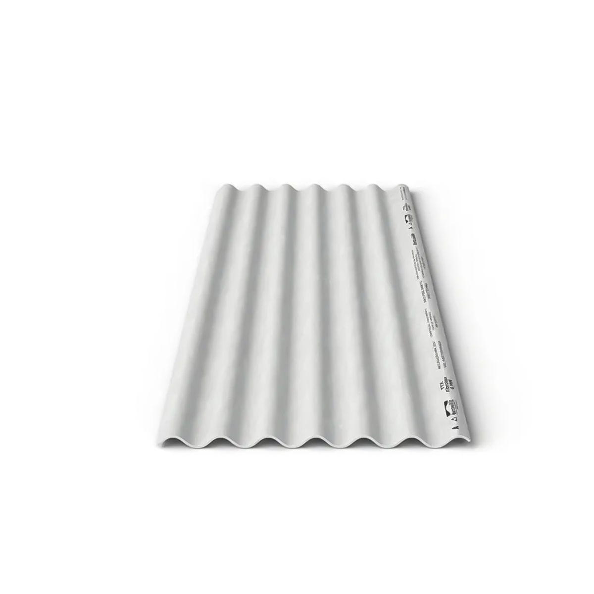 1 Telha de Fibrocimento Fibrotex 2,44m x 0,50m x 4mm - Imagem 1