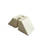 Calço Plástico para Telha Trapezoidal (Branco, 2 Furos) - Imagem 2