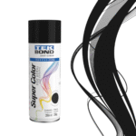 Tinta Spray Super Color Uso Geral Preto Brilhante 350ml - Tekbond - Imagem 2