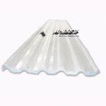 Telha Translúcida de Fibra de Vidro (PRFV) Trapezoidal - Imagem 2