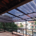 Telha de Policarbonato Ondulada Fumê Onda Alta Ajover - Imagem 2