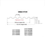 Telha de Polipropileno Ondulada Translúcida Atco - Imagem 3