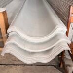 Telha Translúcida de Fibra de Vidro (PRFV) Modelo Onda 50