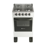 Fogão de Piso 4 Bocas Brasilar New Sirius