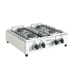Fogão de Piso 4 Bocas Brasilar Asiático com Tampa de Vidro - Imagem 2