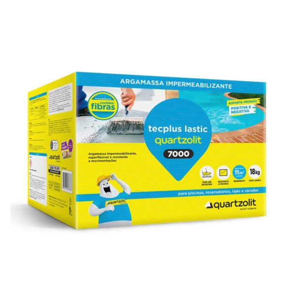 Argamassa Impermeabilizante Tecplus Lastic 7000 Quartzolit 18Kg