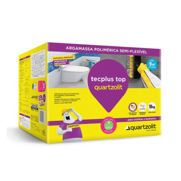 Argamassa Tecplus Top 1000 Quartzolit 18Kg