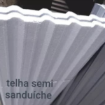 Telha Termoacústica Semi Sanduíche TP40 (EPS 15mm)