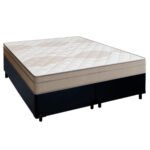 Box Ipanema Casal com Molas Ensacadas e Base Box Portobel