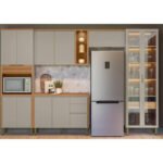 Cozinha Completa Allure I Jequitiba/Gris Fosco