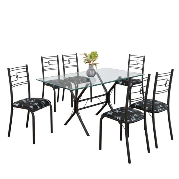 Tampo de Vidro para Mesa de Jantar Transparente Temperado