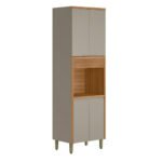 Torre Simples 0,70 Allure Jequitiba/Gris Fosco