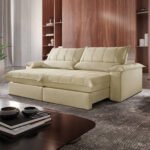 Sofá Retrátil e Reclinável Toledo