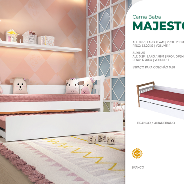 Cama Auxiliar Baba Majestosa (Julia)
