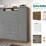 Cômoda Savana