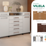 Cômoda Vilela Amêndola Touch