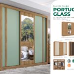Espelho para Guarda-Roupa Portugal (Kit com 4 Peças)