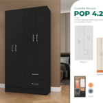 Guarda-Roupa Pop 4.2 Glass