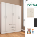Guarda-Roupa Pop 6.2 Glass