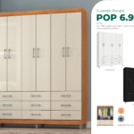 Guarda-Roupa Pop 6.9 Glass