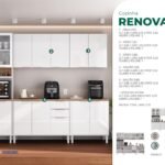 Cozinha Modulada Completa Renova 2,70m em Aço