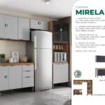 Cozinha Modulada Completa Mirela II 2,60m