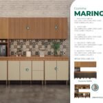 Cozinha Modulada Completa Maringá 2,70m