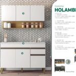 Cozinha Modulada Compacta Holambra II