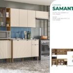 Cozinha Modulada Completa Samanta 2,50m