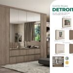 Guarda-Roupa Detroit 6 Portas sem Espelho