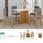 Mesa Havaí com Vidro