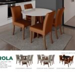 Mesa Pérola 1,03x1,03 Redonda