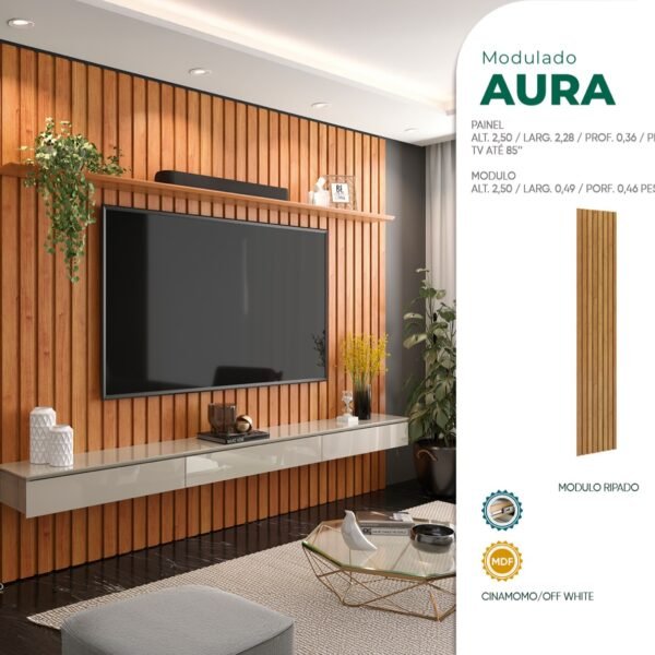Painel Ripado Aura