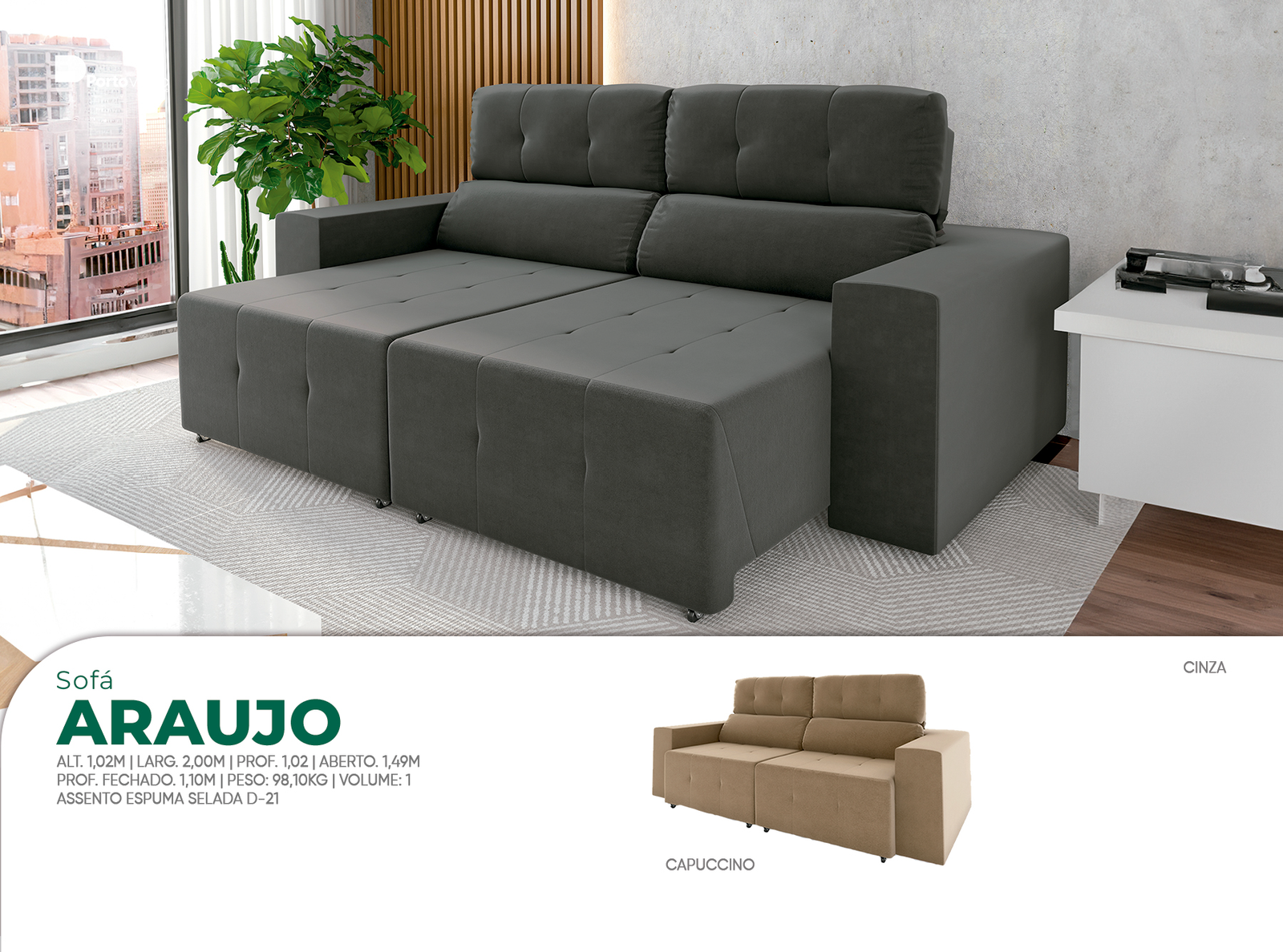 sofa-araujo Sofá Araujo - Imagem 1