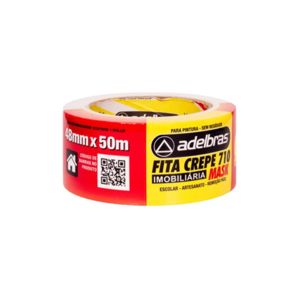 Fita Crepe Mask 48 mm x 50 m - Adelbras