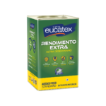 Lata de 18 L de Tinta Acrílica Rendimento Extra Eucatex na cor branca